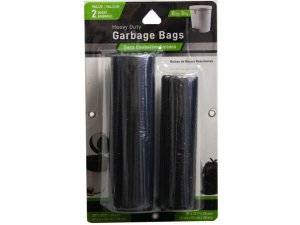 Bulk EC400 50 Pack Heavy Duty Garbage Bags In 2 Sizes