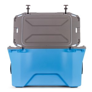 Camco 51712 30 Qt Cooler Gray Cyan