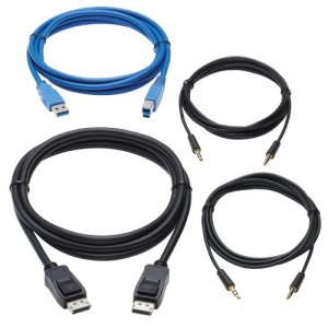 Tripp P785-DPKIT10 Displayport Kvm Cable Kit 4k 10ft