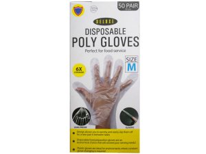 Bulk MO127 100 Pack Medium Tpe Glove