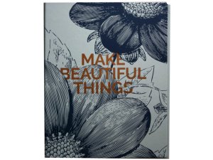 Bulk PC909 Small Floral Three Ring Binder