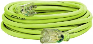 Flexzilla FZ512725 Pro 25ft Lighted Outdoor Extension Cord 143 Awg