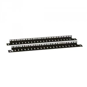 Black RM4005A Pro Series Wallmount Cabinet Extra Vertical Rails