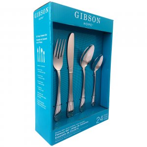 Gibson 80056.24 Home Mariano 24 Piece Flatware Set