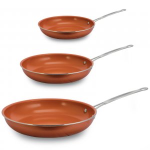 Better FC812 Ceramic Coated Copper Non-stick 8, 10 And 12 Fry Pan