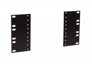 Black 37908 23in-to-19in Rackmount Adapters, 3u