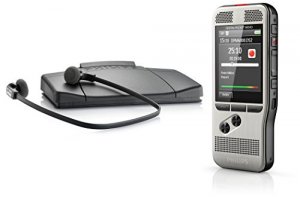 Philips DPM6700/03 Pocket Memo Dictation And Transcription Set - Sdhc 