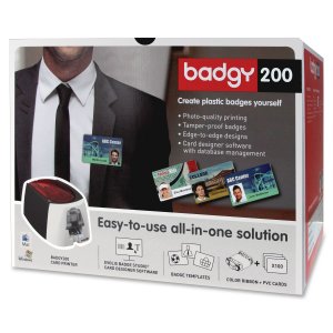 Evolis B22U0000RS Badgy Badgy200 Single-sided Card Printer