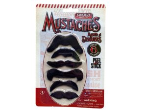 Bulk DB250 Farrell039;s 6 Count Mustache Pack