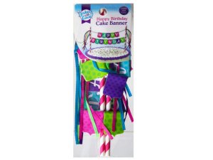 Bulk CS157 Happy Birthday Banner For Girls