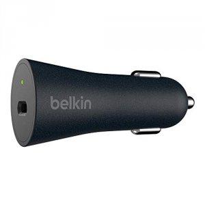 Belkin F7U076BT04-BLK Qc 4+ Usb-c Car Charger 27w, 4 ,usb-c To