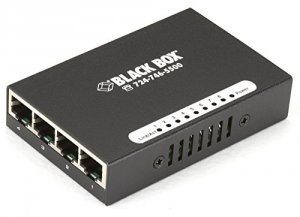 Black LBS008A 8 Port 10100 Mini Unmanaged Switch