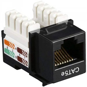 Black CAT5EJ-BK-25PAK Black Box Connect Cat5e Rj-45 Keystone Jack Unsh