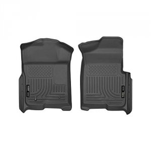 Husky 18331 Liners Weatherbeater Front Floor Liners Black