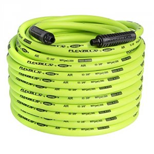 Flexzilla HFZ38100YW2 Air Hose 38in X 100ft 14in Mnpt Fittings