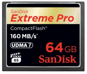 Western DHSDCFXPS064GA46 Sandisk, Extreme Pro, Compact Flash, 64gb, Cf