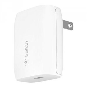 Belkin F7U096DQ04-WHT Boost Charge Usb-c Wall Charger 18w + Usb-c To L