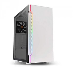 Thermaltake CA-1M3-00M6WN-03 Cs Ca-1m3-00m6wn-03 H200 Tg Rgb Snow Powe