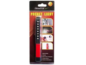 Bulk HK129 8 Led Water Resistant Pocket Light With Magnet