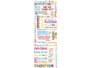 Bulk CH400 Momenta Stickers With 29 Vacation Phrases