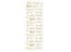 Bulk CH413 Momenta Gold Stickers With 34 Faith-based Phrases