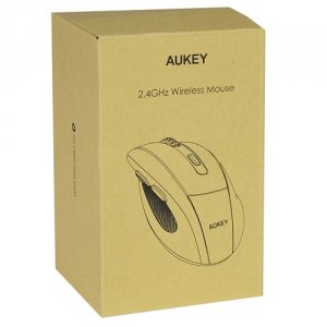 Aukey KM-W9 Km-w9 2.4ghz Wireless 6-button Optical Scroll Mouse Wusbre