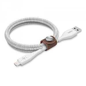 Belkin F8J236BT10-WHT Duratek Plus Lightning To Usb-a Cable, S