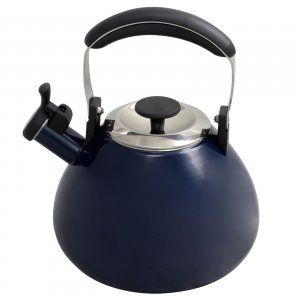 Mr 93047.01 Mr. Coffee Marlowe 3 Quart Whistling Tea Kettle In Solid B