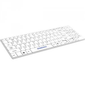 Man ITSC/WI/W5 Itscool Usb Wireless Keyboard (white). Compact With 99 