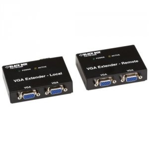 Black AC555A-R2 Vga Extender Kit, 2-port Local, 2-port R