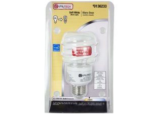 Bulk FD394 Utilitech 15w Twist 2700k Cfl Light Bulb