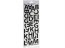 Bulk CH437 Momenta 61 Piece Black Crimped Alphabet Stickers