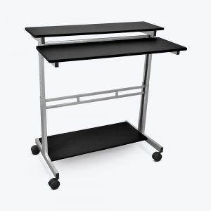 Luxor STANDUP-40-B Stand Up Desk - Black