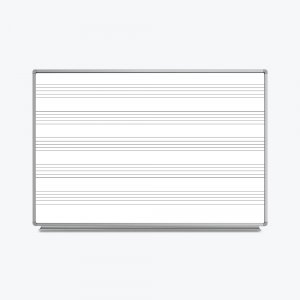 Luxor WB7248M 72 X 48 Wall-mount Music Whiteboard