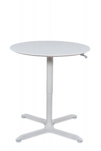 Luxor LX-PNADJ-32RD 32 Pneumatic Height Adjustable Round CafÃ© Table