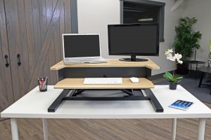 Luxor LVLUP PRO32-WO Lvlup Pro32-wo- Level Up 32 Pro Standing Desk Con