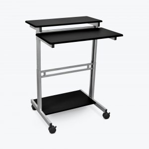 Luxor STANDUP-31.5-B Stand Up Workstation - Black