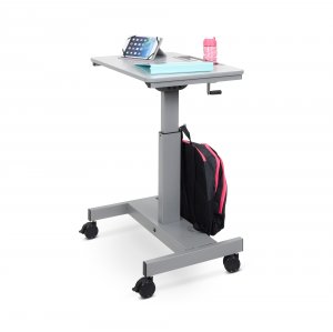 Luxor STUDENT-C-S Crank Sitstand Student Desk - Short Version