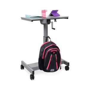 Luxor STUDENT-C-S Crank Sitstand Student Desk - Short Version