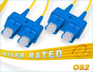 Unirise TAA-FJ5GSCSC-02M Fiber Optic Patch Cable, Sc-sc, 50 125 G