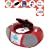 Sylvania SRC232BT-RED Bt Rtro Cstte Bmbox Red