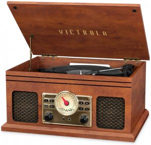 Innovative INN-VTA-250B-FOT Victrola 4in1 Bt Turntable- Fm- Oatmeal