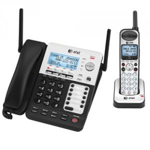 Vtech ATT SB67138 Atamp;t Synj Sb67138 Dect Cordless Phone - Silver - 