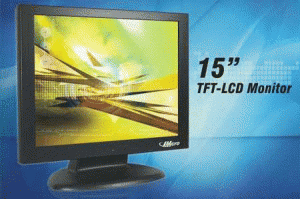 Imicro ML5BW Imicro  15 Lcd Monitor Wspeaker (black)