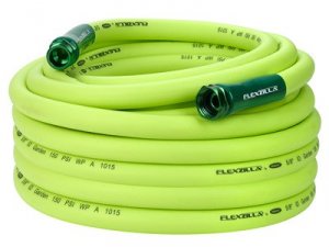 Flexzilla HFZG550YW 58in X 50ft Garden Hose With Ght Fittings