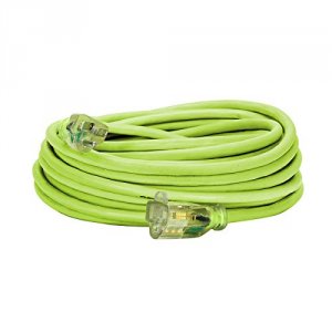 Flexzilla FZ512730 Pro 50ft Outdoor Extension Cord With Lighted Plug