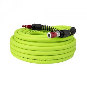 Flexzilla HFZP3850YW2D Pro Air Hose 38in X 50ft W Colorconnex Coupler 