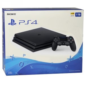 Sony CUH-2015A Playstation 4 Slim Gaming Console W 1tb Hdd   Dualshock