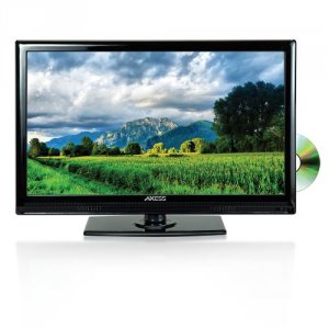 Axess F889R 15.4 Led Acdc Tv With Dvd Player Full Hd With Hdmi, Sd Car