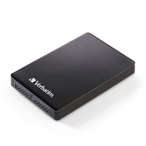 Verbatim 70381 128gb Vx460 External Ssd, Usb 3.1 Gen 1 - Black - Noteb